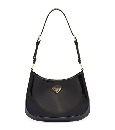 Prada cleo patent leather bag